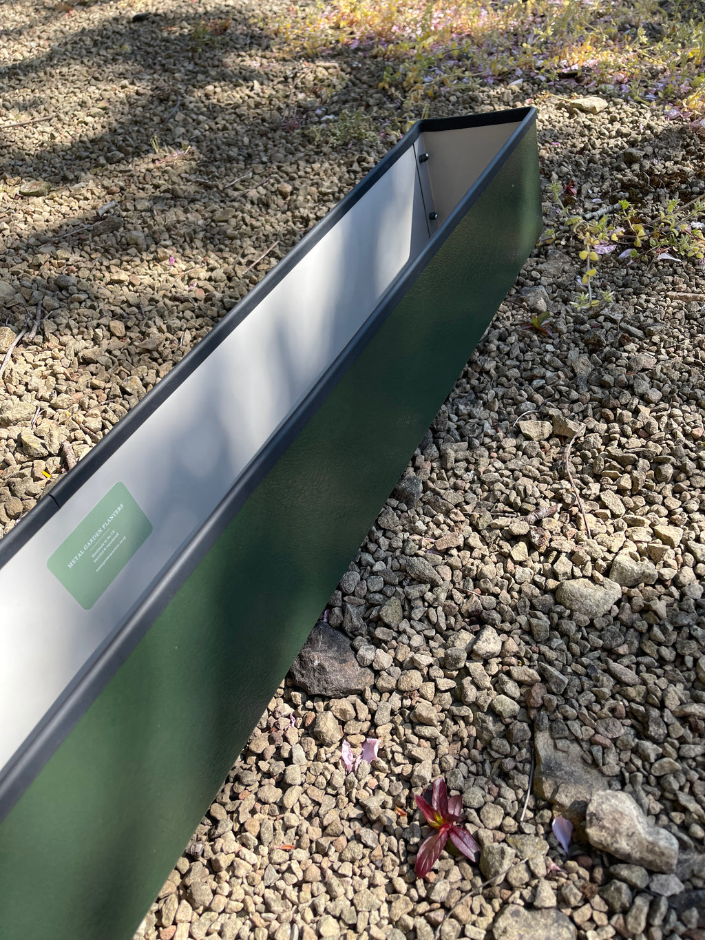 Metal Window Box Planter 140cm long – Handmade Steel Planter